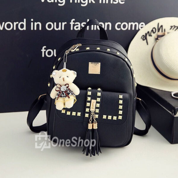 Bags 2025 new Korean version backpack women's trendy all-match rivet college style student schoolbag - Image 2