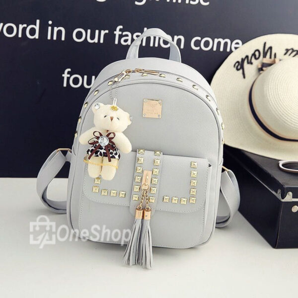 Bags 2025 new Korean version backpack women's trendy all-match rivet college style student schoolbag - Image 3